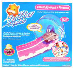 Zhu Zhu Pets Hamster -Hamster Wheel and Tunnels [Hamster NOT Included]